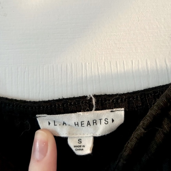 Pacsun LA hearts black summer dress LBD size small - Picture 4 of 5